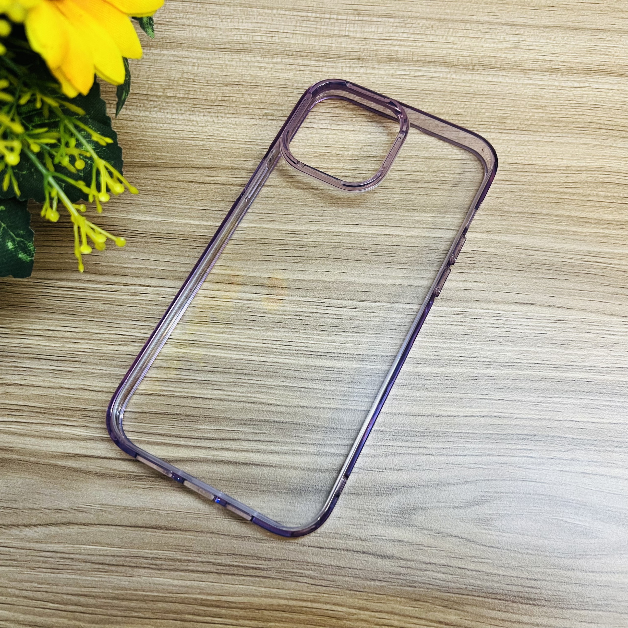 Ốp lưng Likgus dành cho iPhone 13 Pro Max trong viền màu tím - hàng chính hãng