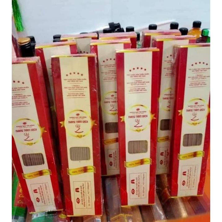 NHANG TRẦM HƯƠNG SẠCH/ HỘP 200 CÂY/HỘP KHÔNG CAY MẮT/KHÔNG ĐEN TRẦN/ÍT KHÓI/THƠM DỊU NHẸ