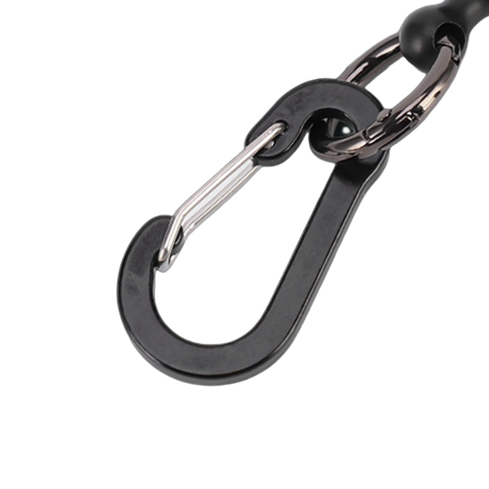 Fishing Buckle Durable Tool Lanyard Clip for Sports Hiking Outdoors