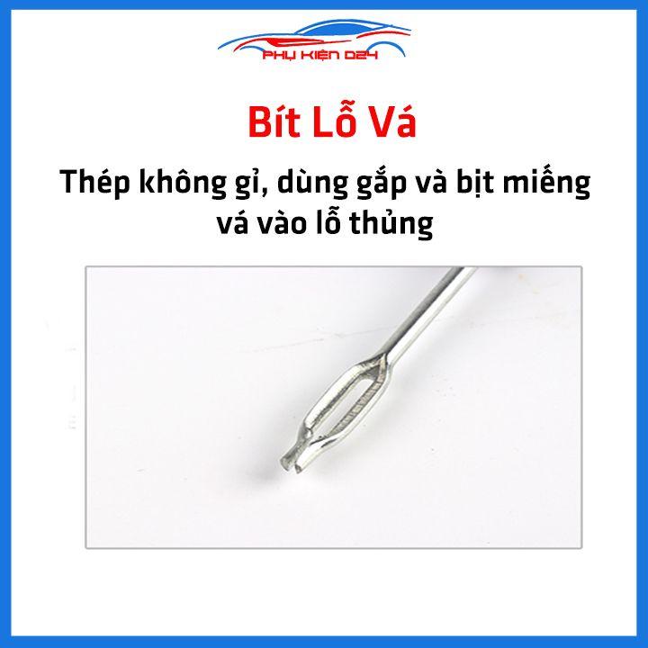 Bộ dụng cụ sửa chữa nhanh lốp xe 6/8 chi tiết