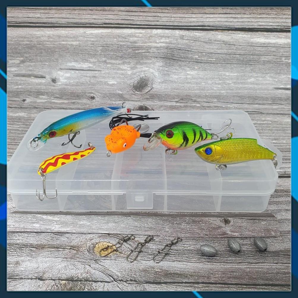 Bộ Combo Mồi Lure 5 Tầng Nước Đầy Đủ