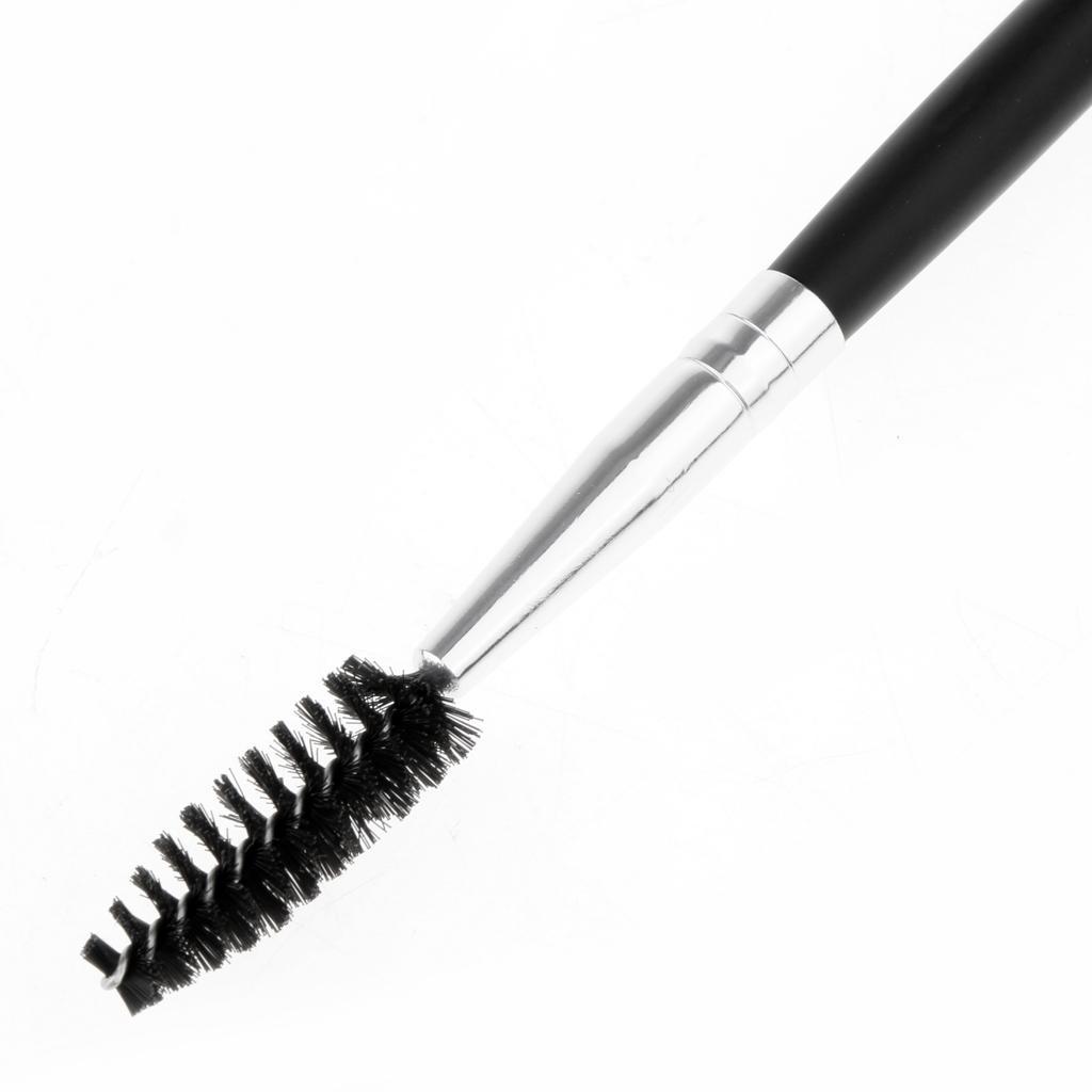 Nylon Mascara Wands Wood Handle Makeup Eyelash Extension Brush