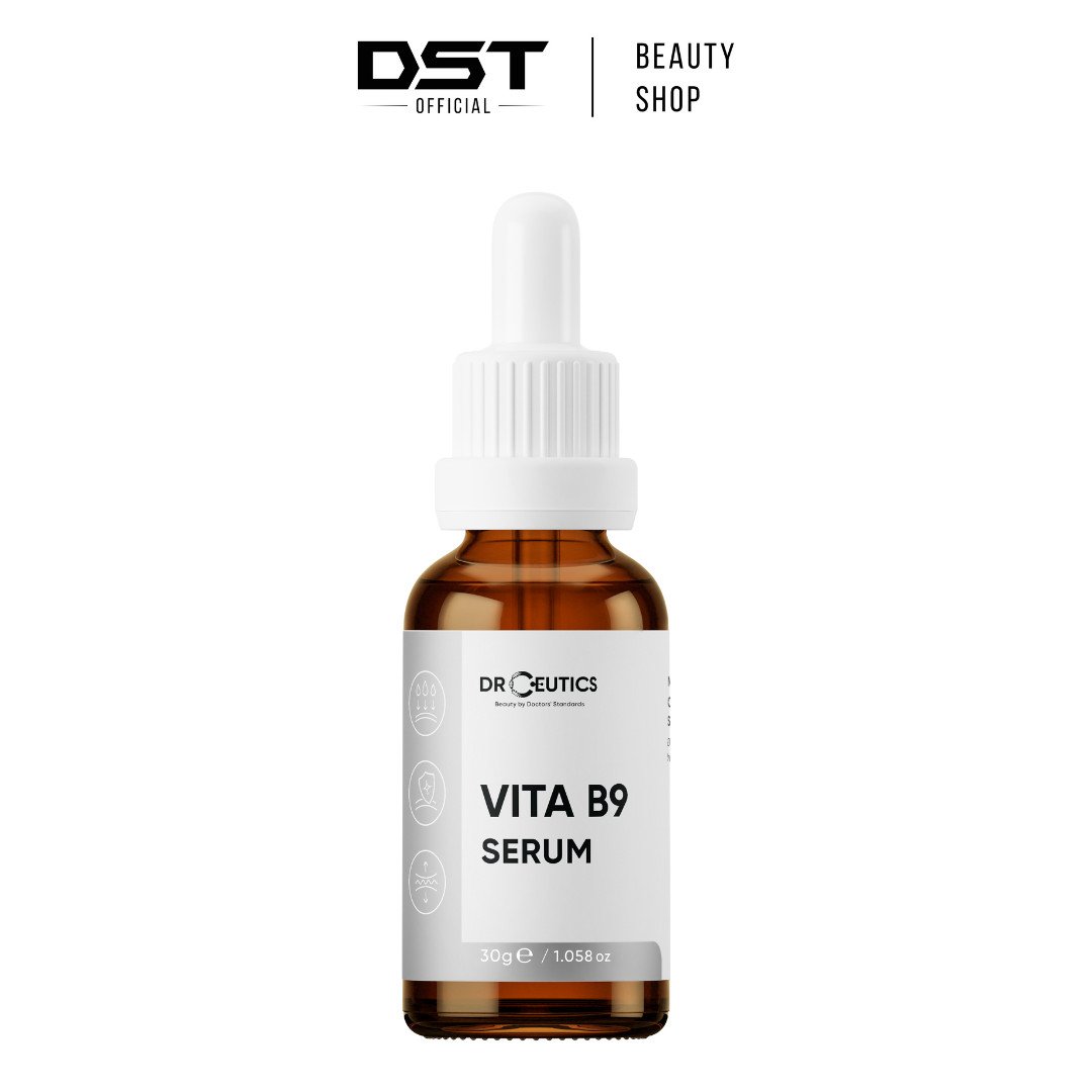 Tinh Chất Vitamin B9 DrCeutics Hỗ Trợ Quá Trình Phục Hồi Và Cấp Ẩm Cho Da