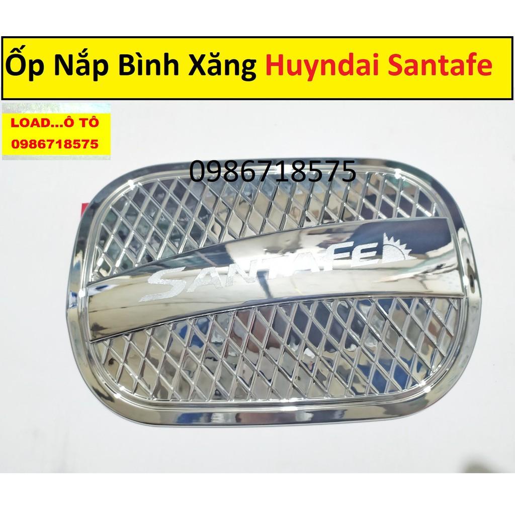 Ốp Nắp Xăng Mạ Crom Huydai Santafe 2022-2018 Cao Cấp