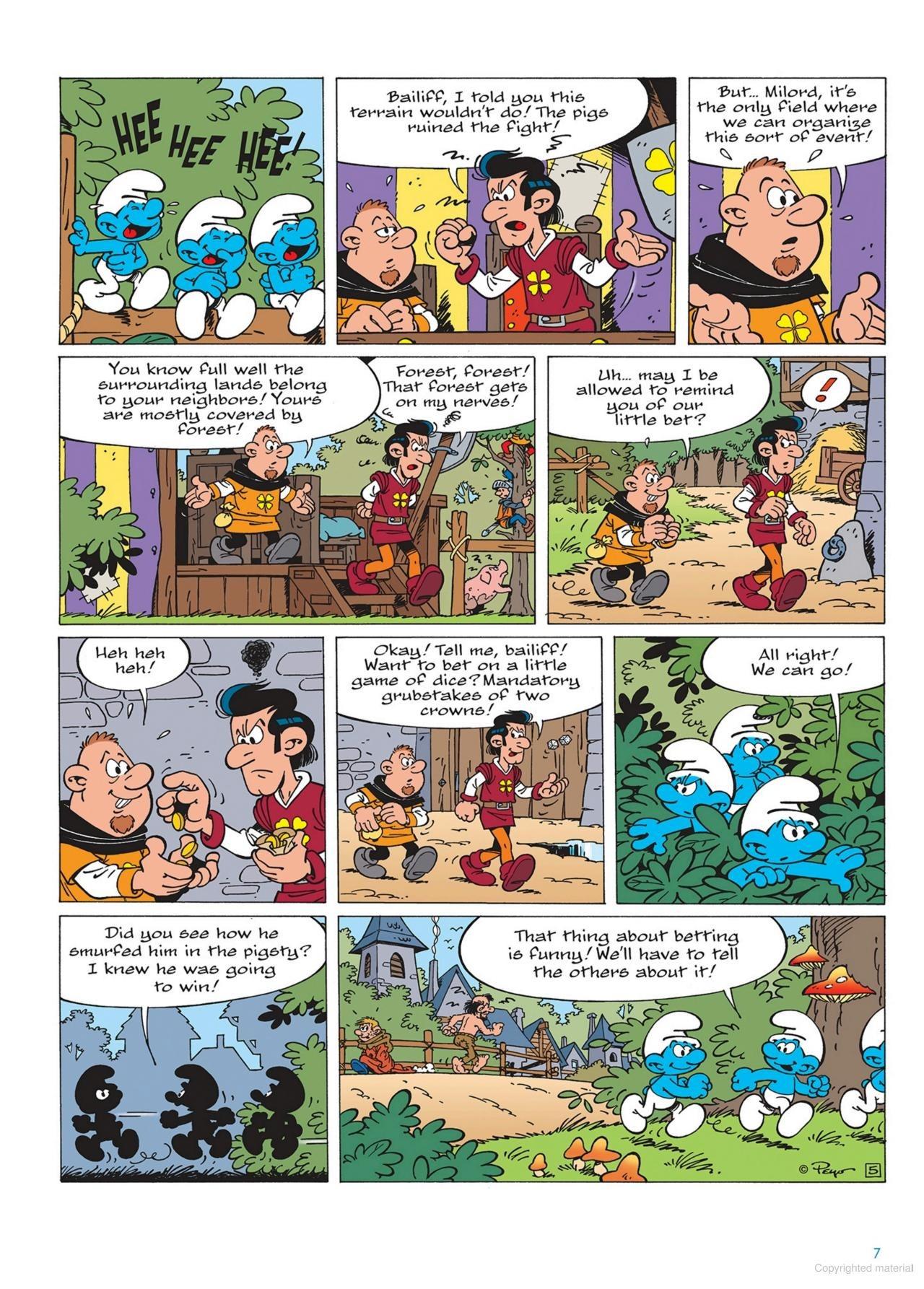 Sách ngoại văn: The Smurfs #25 - The Gambling Smurfs