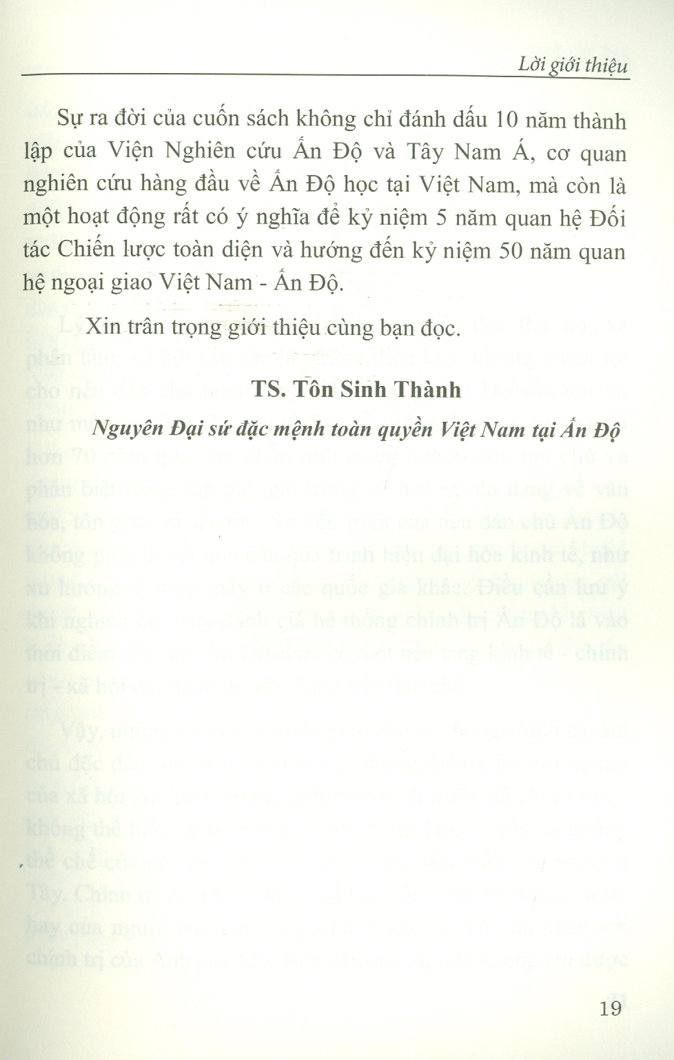 Hệ Thống Chính Trị Nước Cộng Hòa Ấn Độ