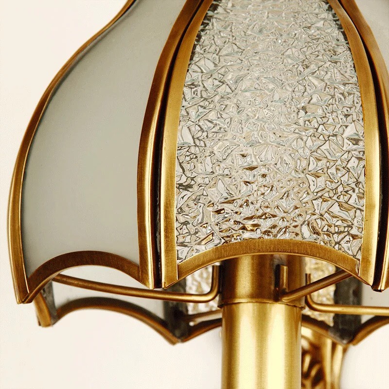 Đèn gắn tường bằng Đồng cao cấp DTD1009 Kèm Bóng đèn