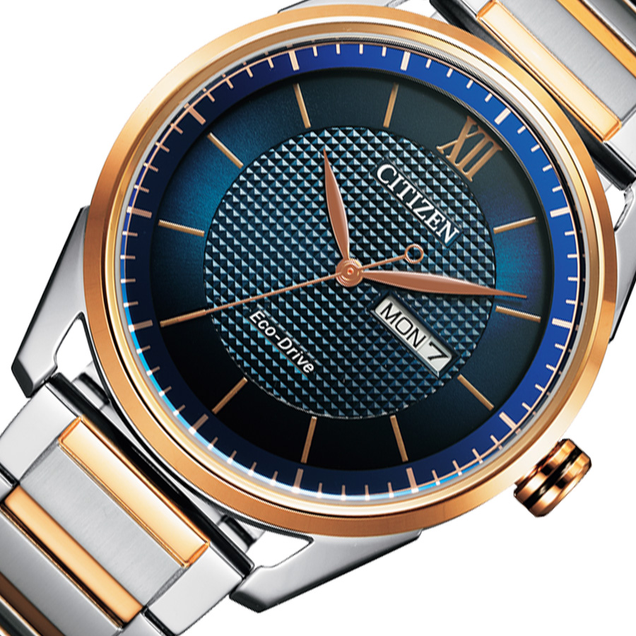 Đồng Hồ Nam Citizen Dây Thép Không Gỉ AW0086-85L - Mặt Xanh (42mm)