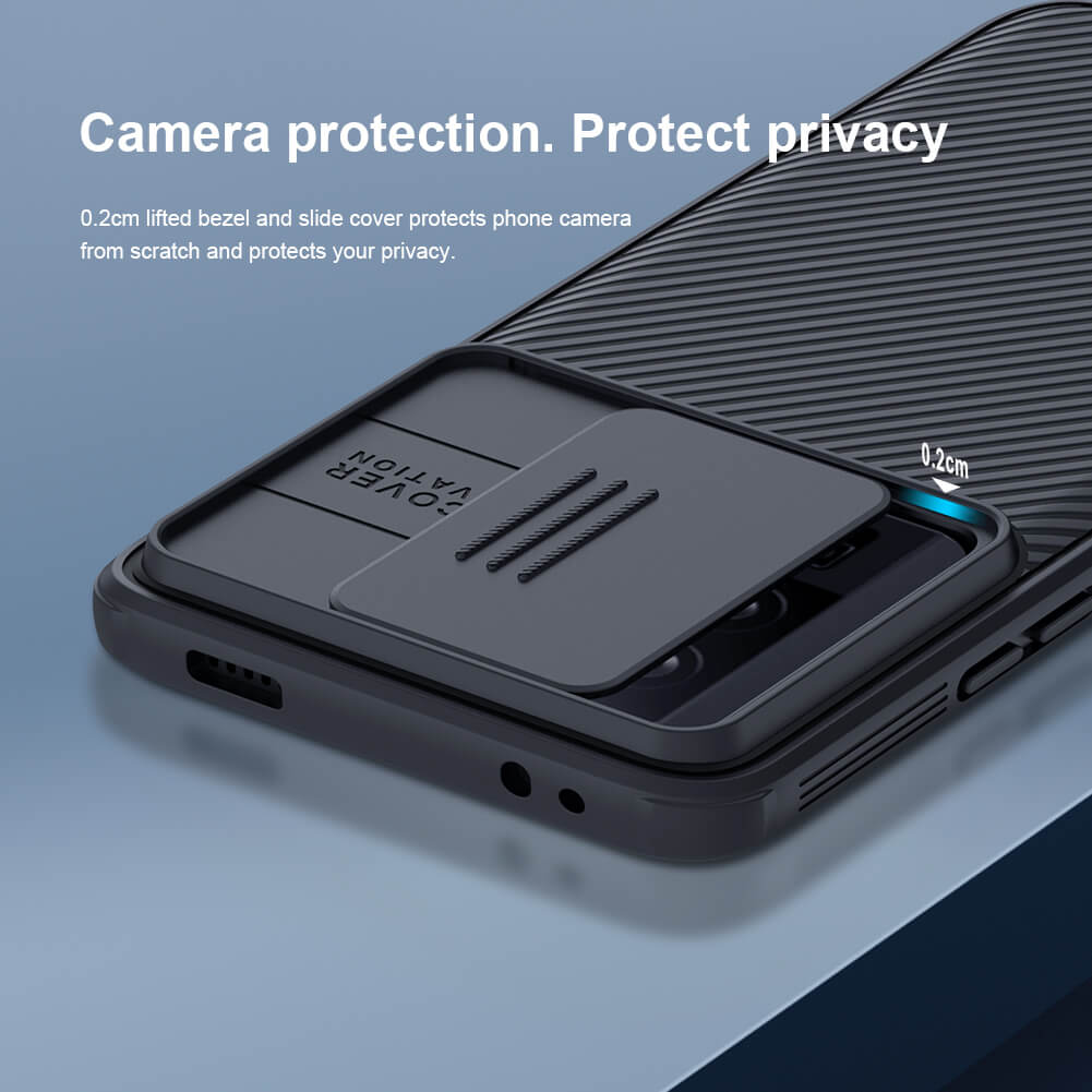 Ốp lưng dành cho Redmi K60 Pro - Redmi K60 Nillkin camshield Pro - Hàng nhập khẩu
