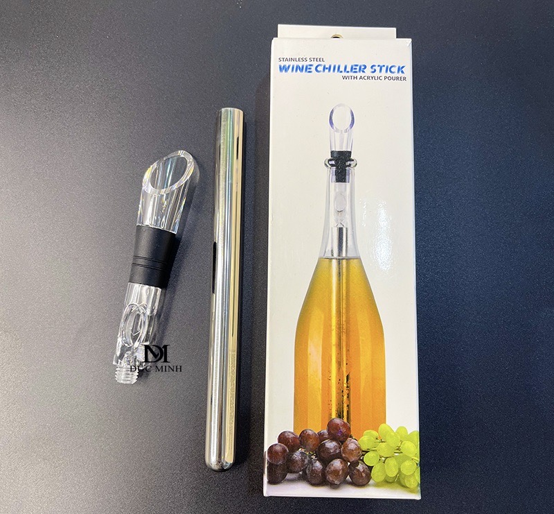 Dụng cụ làm lạnh kèm vòi rót rượu vang SUNWAY