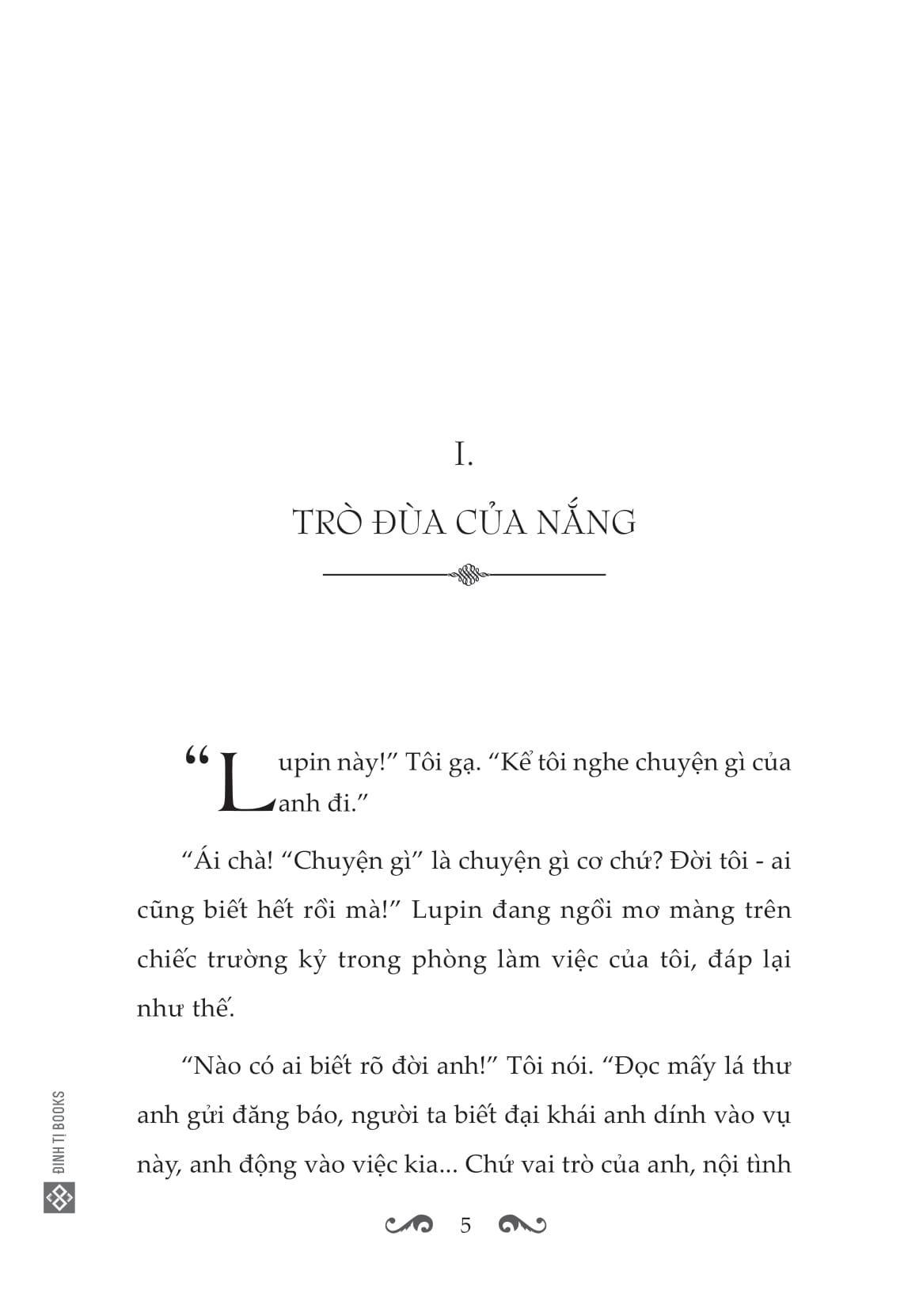 Sách Arsène Lupin - Siêu Trộm Hào Hoa - Lời Thú Tội - ảnh 3