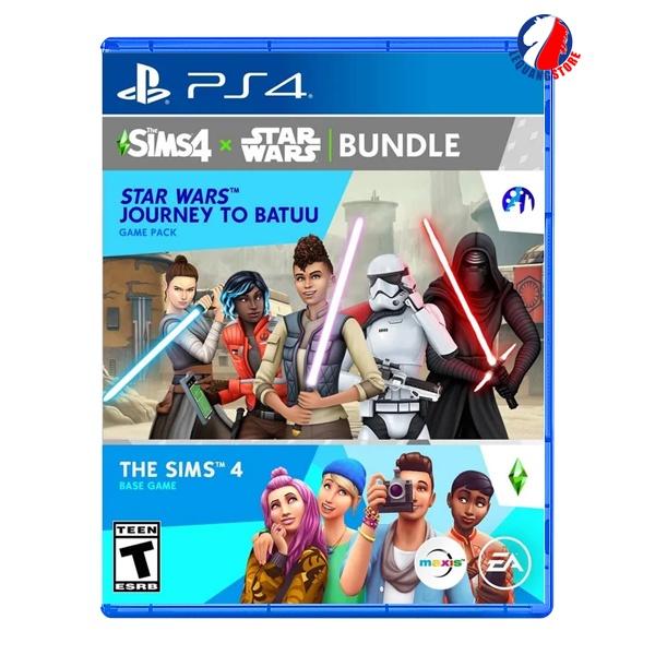 The Sims 4 + Star Wars Bundle - Đĩa Game PS4 - US - Hàng Chính Hãng