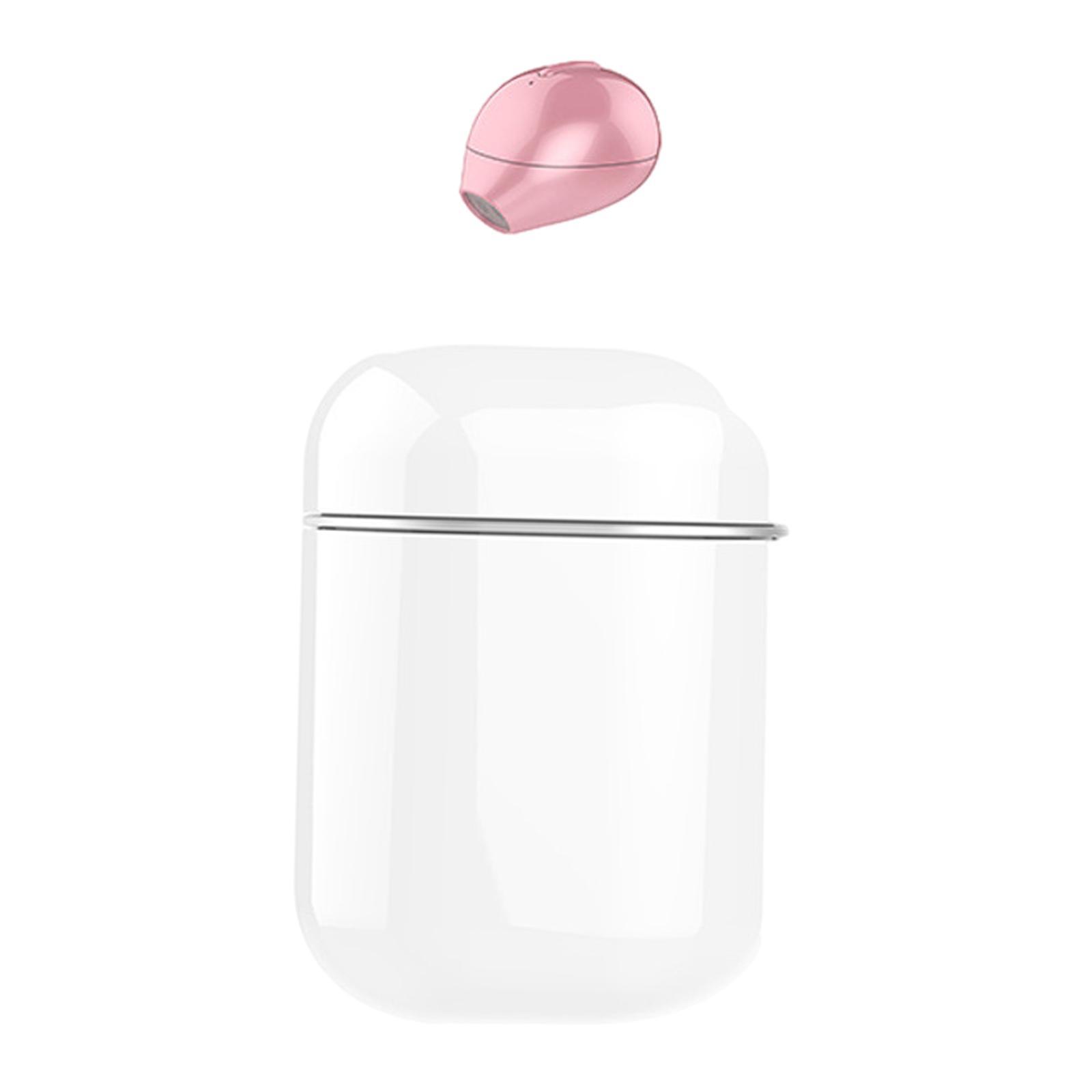 Mini Wireless Earphone Bluetooth Earpiece Button Control Pink