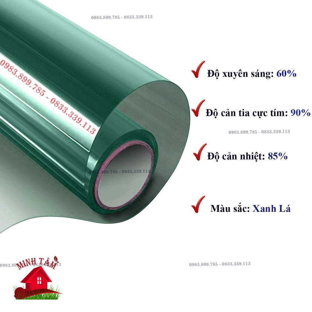 Phim dán kính cách nhiệt, giấy dán kính phản quang khổ 1 mét
