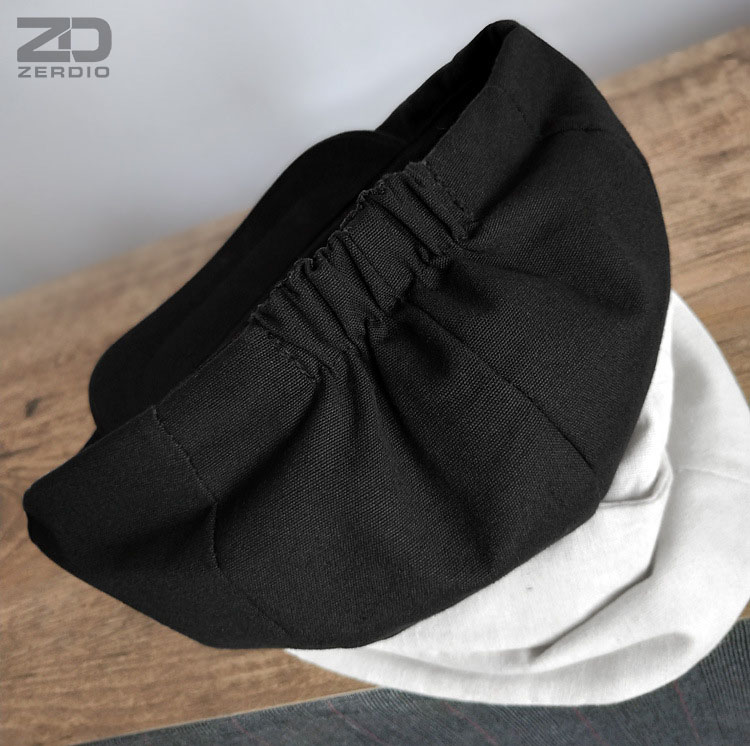 Nón Bánh Tiêu Nam Nữ, Mũ Nồi Beret Vải Cotton Nguyên Chất MN042