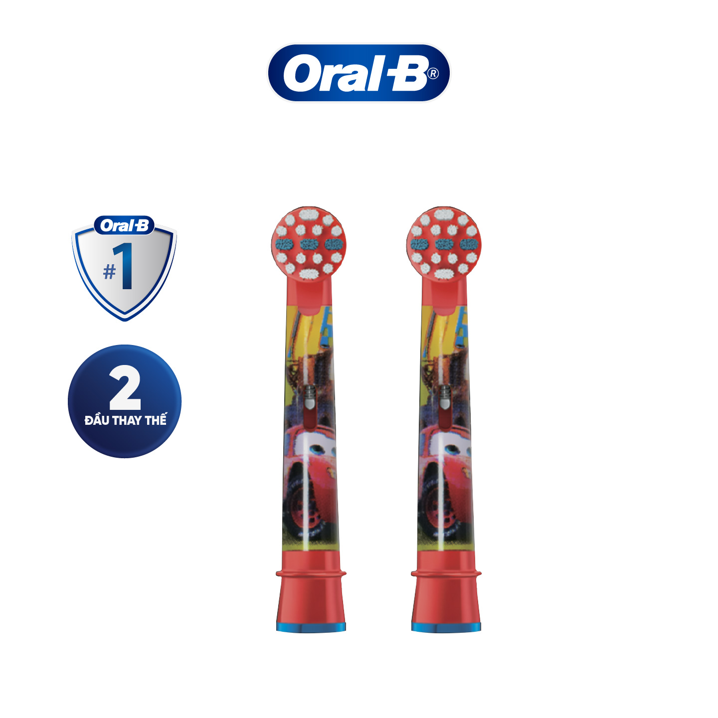 Đầu bàn chải Oral-B Vitality D12  Cars-Hàng chính hãng