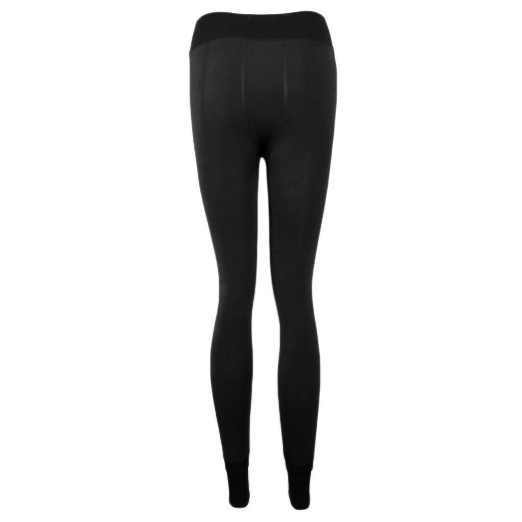 Women Winter Warm Fleece Lined Opaque Tights Thermal Leggings
