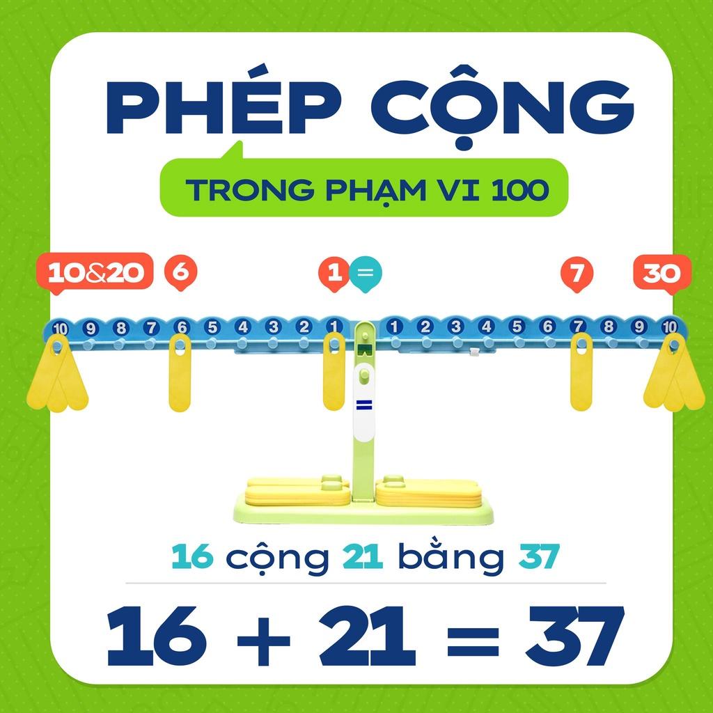 COMBO 2 Bộ Kỹ Năng Tư Duy Sáng Tạo: Trải Nghiệm Toán 4-in-1 và Cân Toán Học