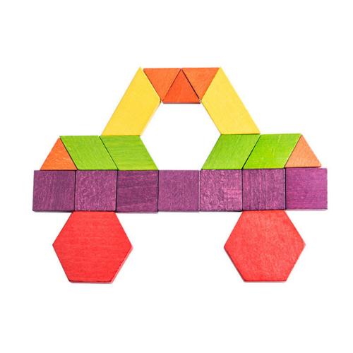 Đồ Chơi Gỗ Xếp Hình Sáng Tạo Mideer Pattern Blocks 250 chi tiết