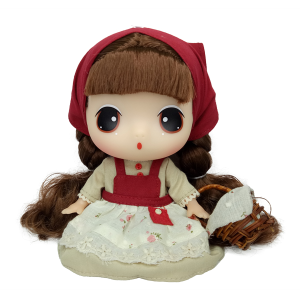 Búp bê Ddung quàng khăn đỏ FDE1832A 18CM