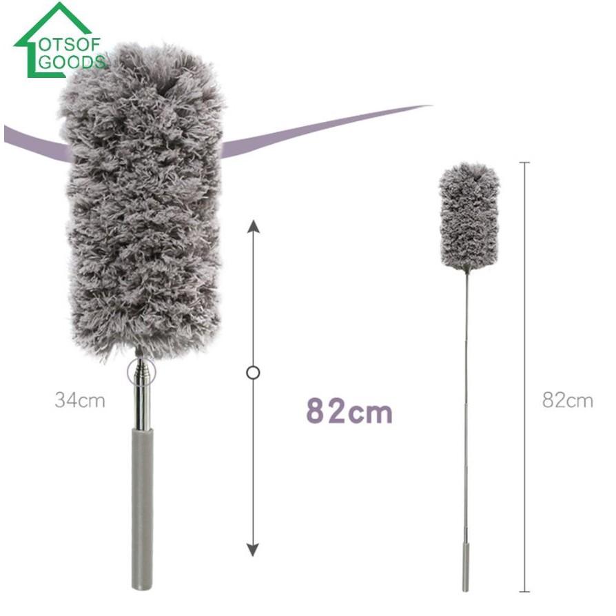 Chổi Quét Bụi Inox Kéo Dài