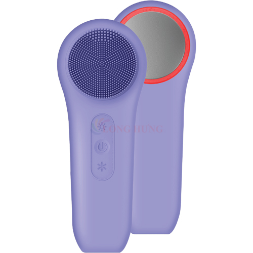 Máy rửa mặt Emmié By Happyskin Sonicradiant 5-in-1 Beauty Device Deluxe Mini Edition - Hàng chính hãng