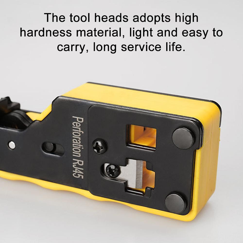 Ethernet Cable Stripper Clamp 6P8P Dual-use Network Tools Cat5/Cat6/Cat7 Crystal Heads Cable Pliers Seven Type of