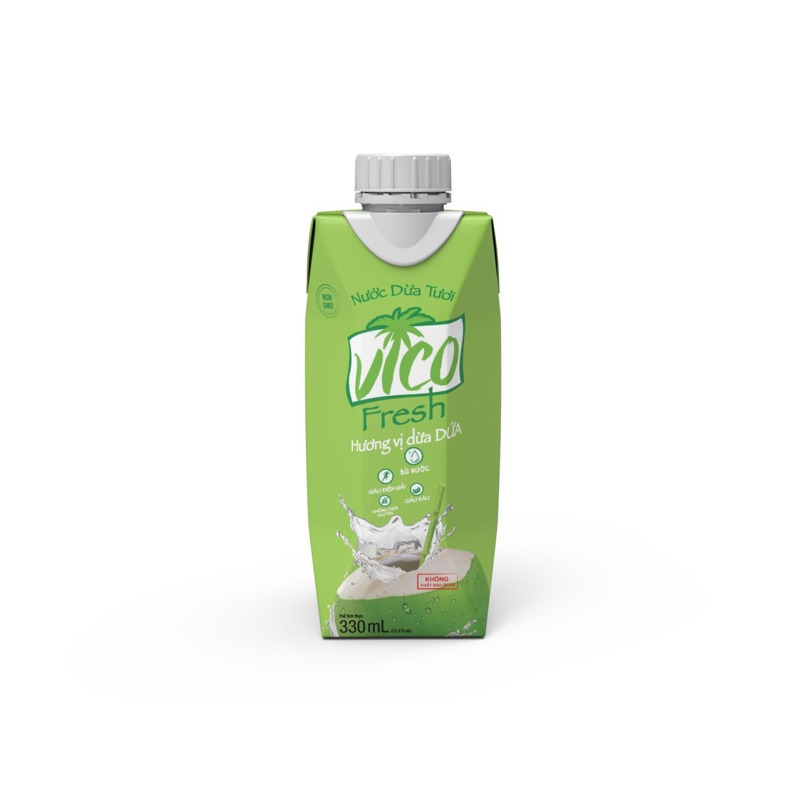 COMBO 6 HỘP DỪA DỨA VICO FRESH 330ML 