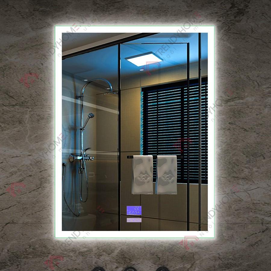 Gương Led cảm ứng Gương nhà tắm thông minh Gương bluetooth 70 x 50 Trendy Car &amp; Home