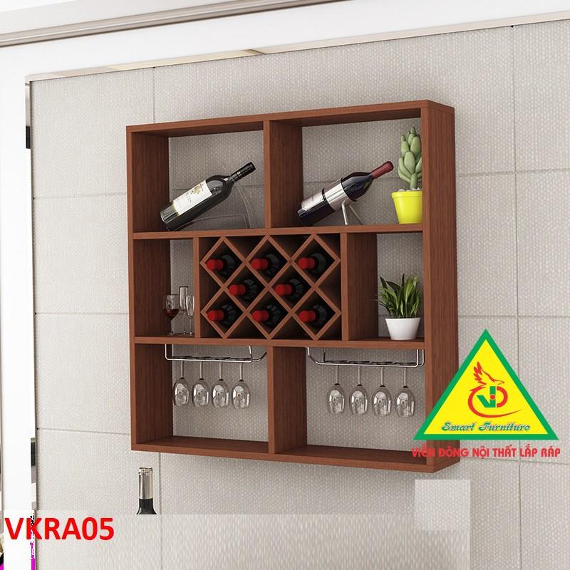 Kệ trang trí treo tường VKRA05 - Nội thất lắp ráp