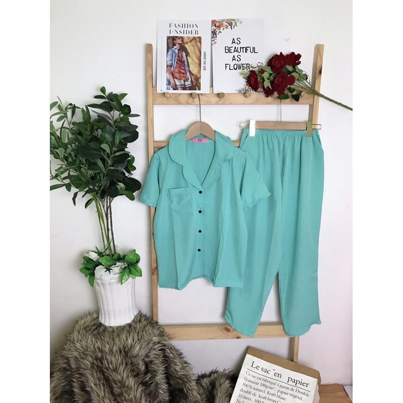 Đồ Bộ Pijama Lụa Hàn Bèo TNQD