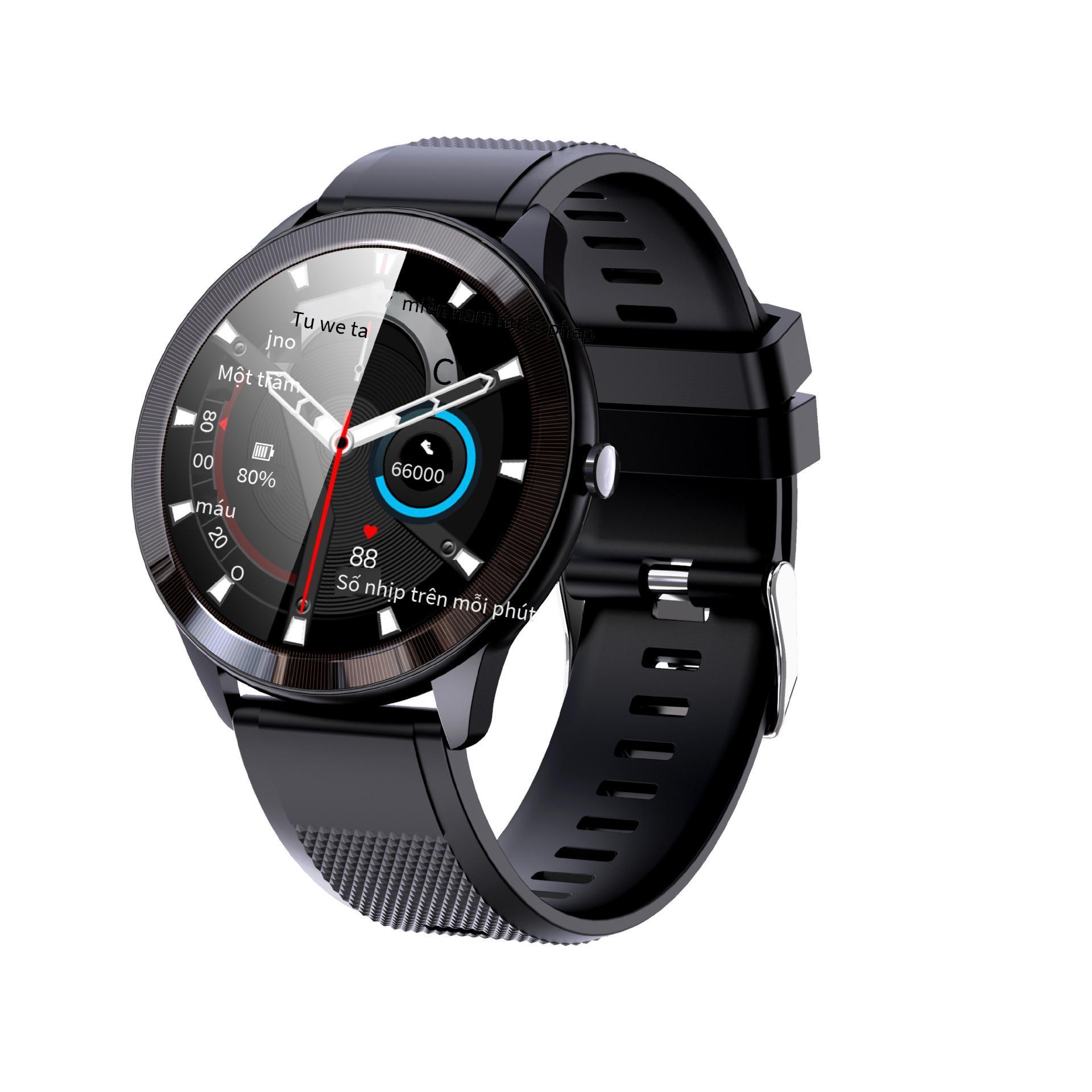 Giá tốt nhất Huaqiangbei mới đĩa đồng hồ thông minh màn hình cảm ứng đầy đủ vòng đeo tay theo dõi sức khỏe chống nước IPX68