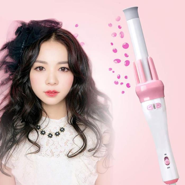 MÁY LÀM TÓC UỐN XOĂN XOAY TỰ ĐỘNG 360