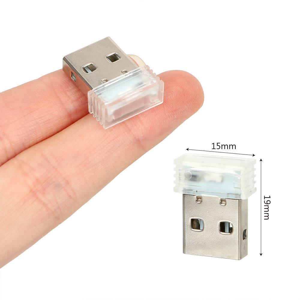 Đèn led mini màu neon trang trí nội thất xe hơi