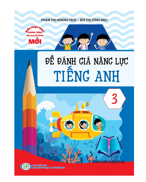 Sách - Combo Đề Đánh giá năng lực Toán + Tiếng Việt + Tiếng Anh 3