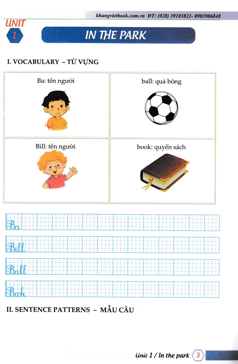 Luyện Viết Tiếng Anh Từ Và Câu Lớp 1 (Biên Soạn Theo Chương Trình Sách Giáo Khoa Mới)