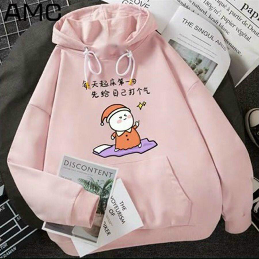 ÁO KHOÁC HOODIES NỮ NHIỀU MÀU XINH XẮN,THIẾT KẾ HỌA TIẾT SINH ĐỘNG