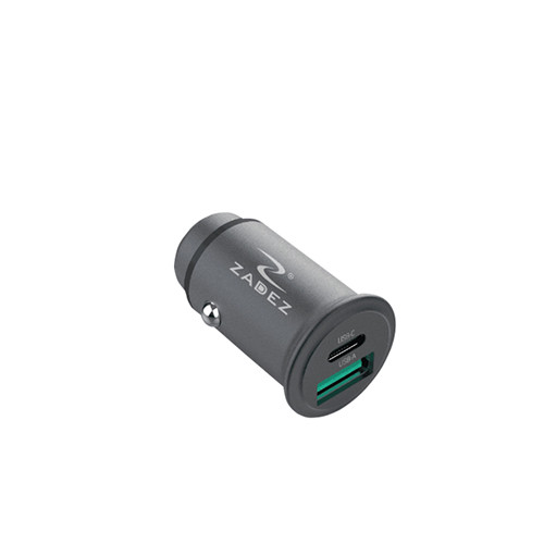 Củ sạc xe hơi nhanh 2 cổng USB QC 3.0 và Type C PD Zadez 30W ZCA-4832 - Hàng Chính Hãng