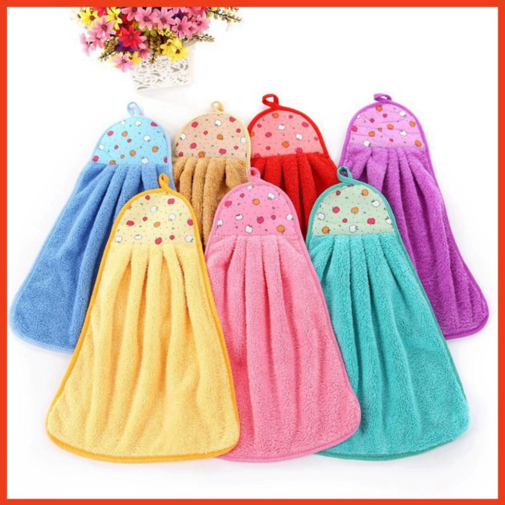 Khăn Lau Tay Thấm Nước Nhà Bếp Siêu Mềm Mịn |