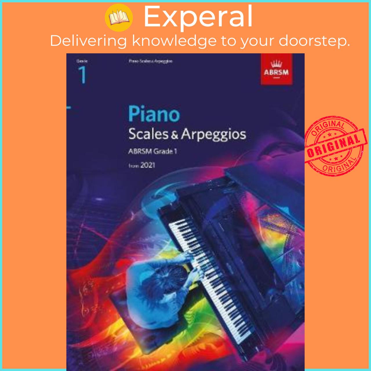 Sách - Piano Scales & Arpeggios, ABRSM Grade 1 : from 2021 by ABRSM