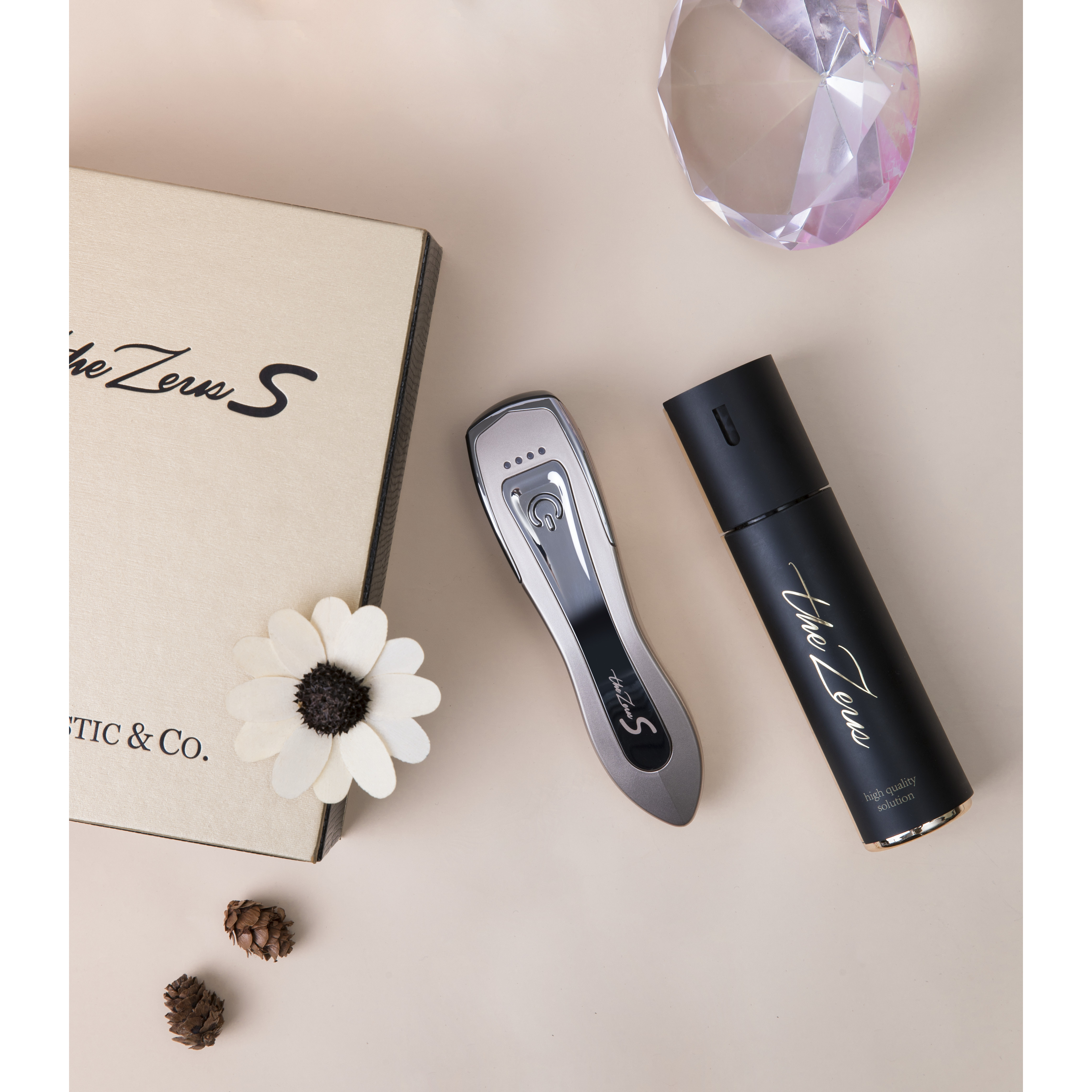 Set Máy Nâng Cơ Mặt Và Serum Dr. Arrivo The Zeus S