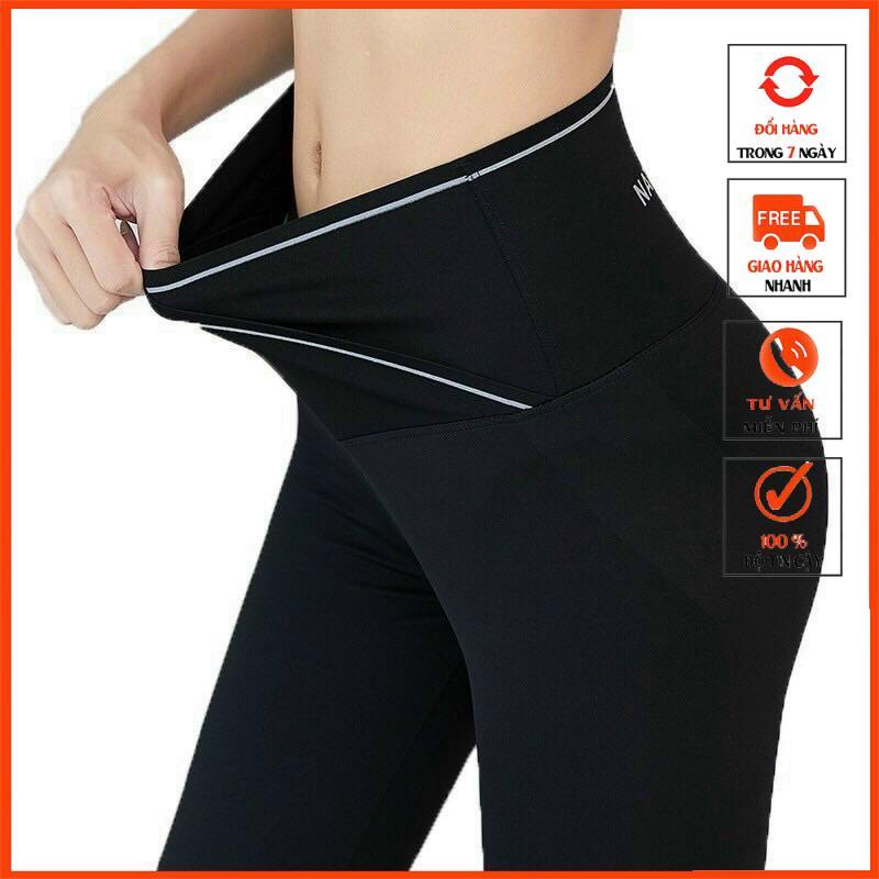 Quần Legging Nữ Cạp Cao gen bụng loại đẹp mới