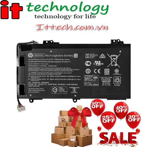 Pin dùng cho Laptop HP Pavilion 14-AL005ng SE03XL 14-AL004ng 14-AL003ng 14-AL001ng 14-AL000 14-AL162TX 14-AL163TX 14-AL164TX