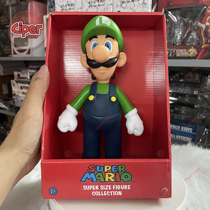 Mô hình Luigi Mũ Xanh - Mô hình Mario - Figure Action Luigi