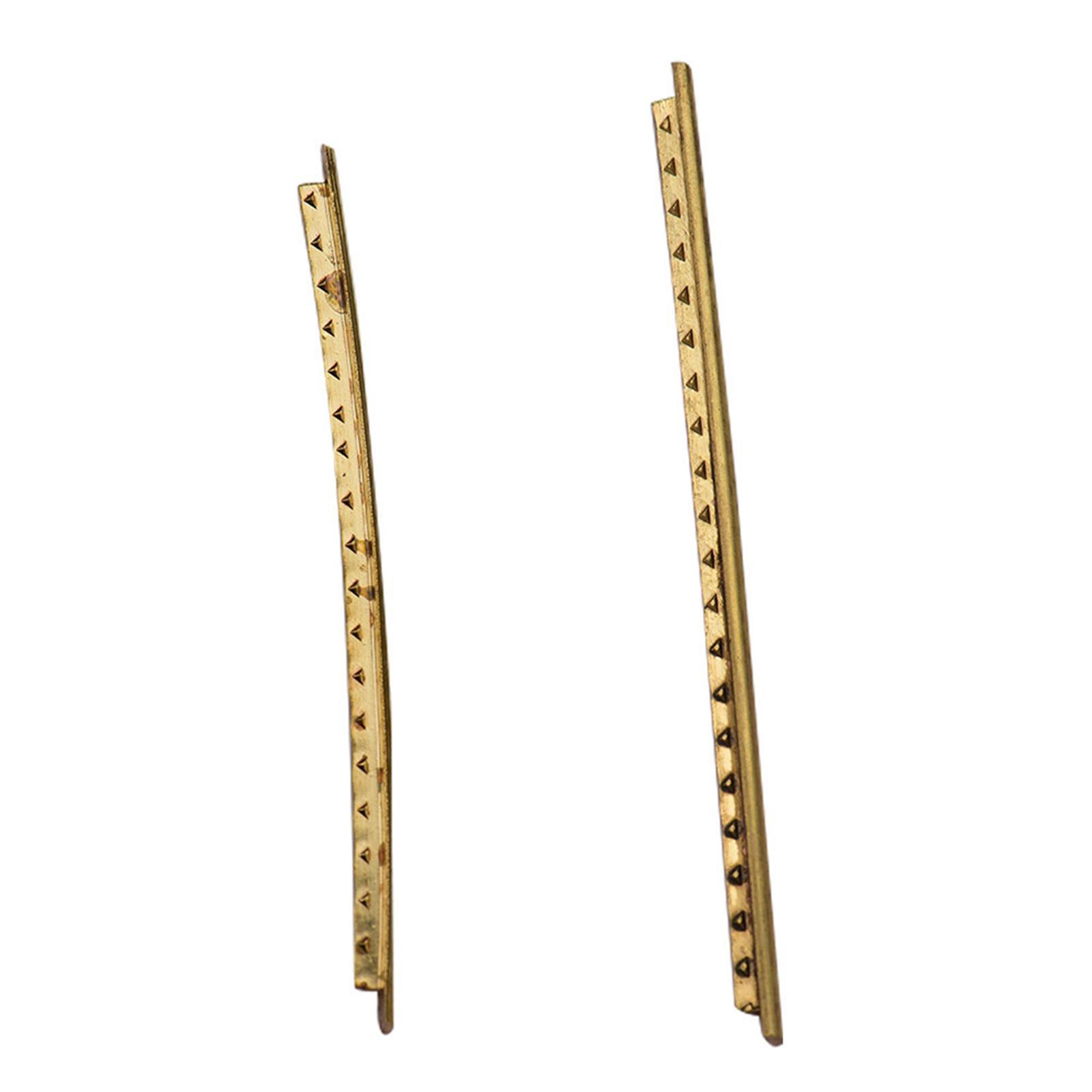 20Pcs Guitar Fret Wires Brass Fret Wire for Classical Guitar Electric Guitar