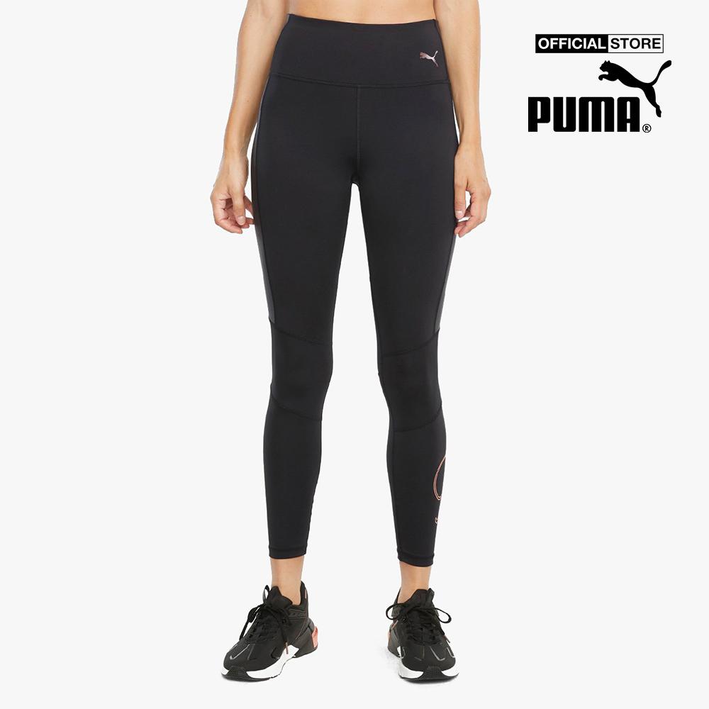 PUMA - Quần legging thể thao nữ Moto High Waist 7/8 Q4 521089