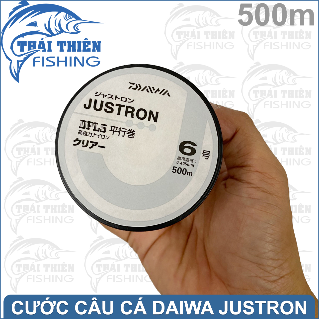 Dây cước câu cá Nhật Daiwa Justron
