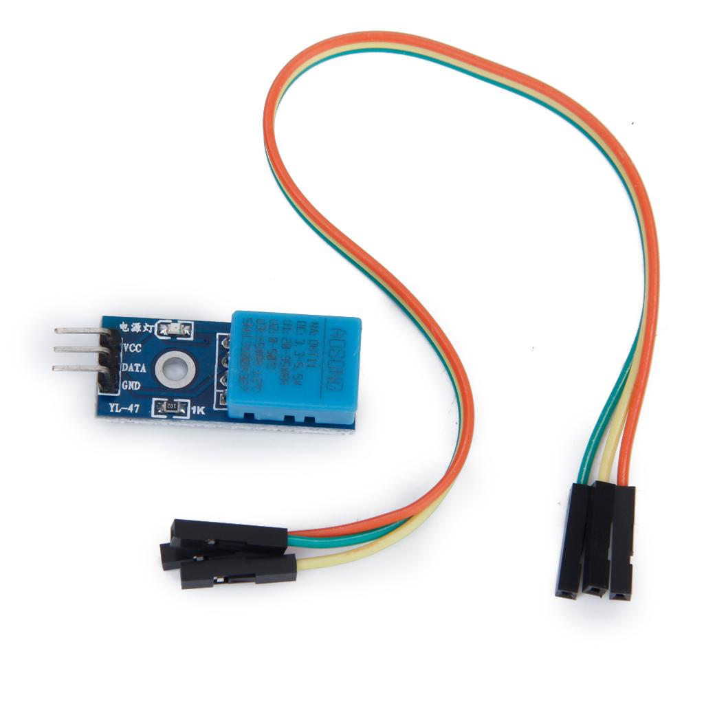 Temperature Digital 3-Pin Humidity Sensor Module Cable With Fixed Bolt Hole For