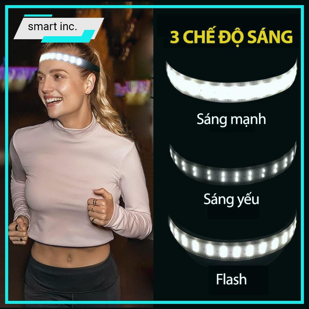 Đèn Pin Đội Đầu Bóng Led Siêu Sáng Đèn Pin Đeo Đầu Đeo Trán Sạc Tích Điện