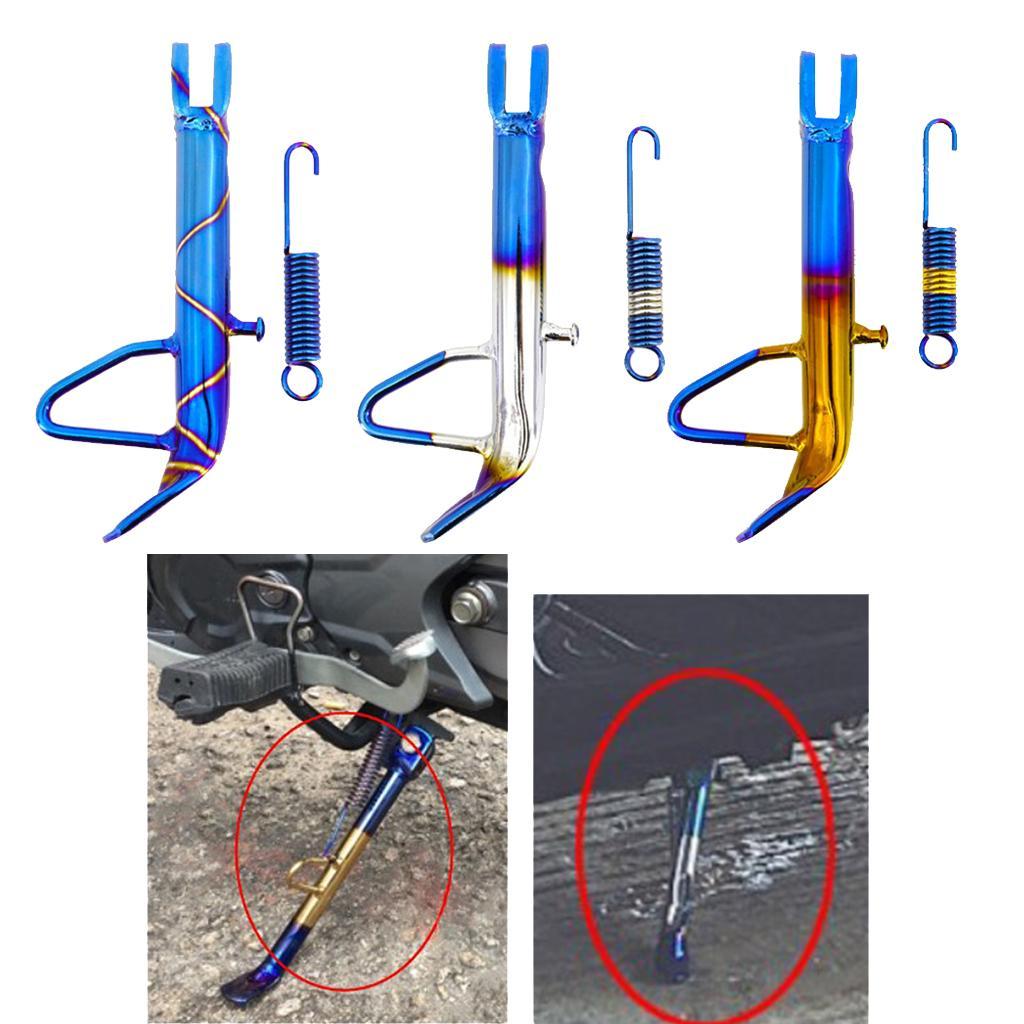 Universal CNC Motorcycle Kickstand Side Stand Support Leg Prop Post